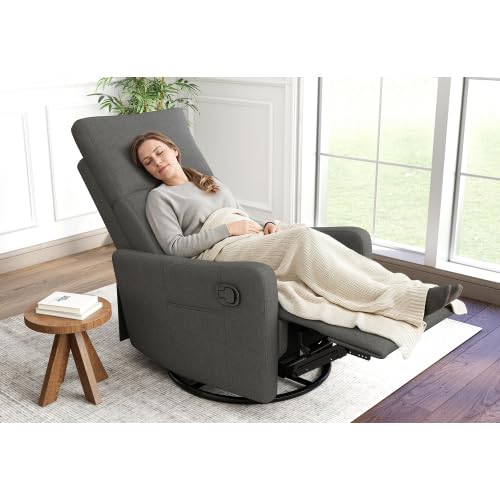 Manual Swivel Rocker Recliner Chair T507