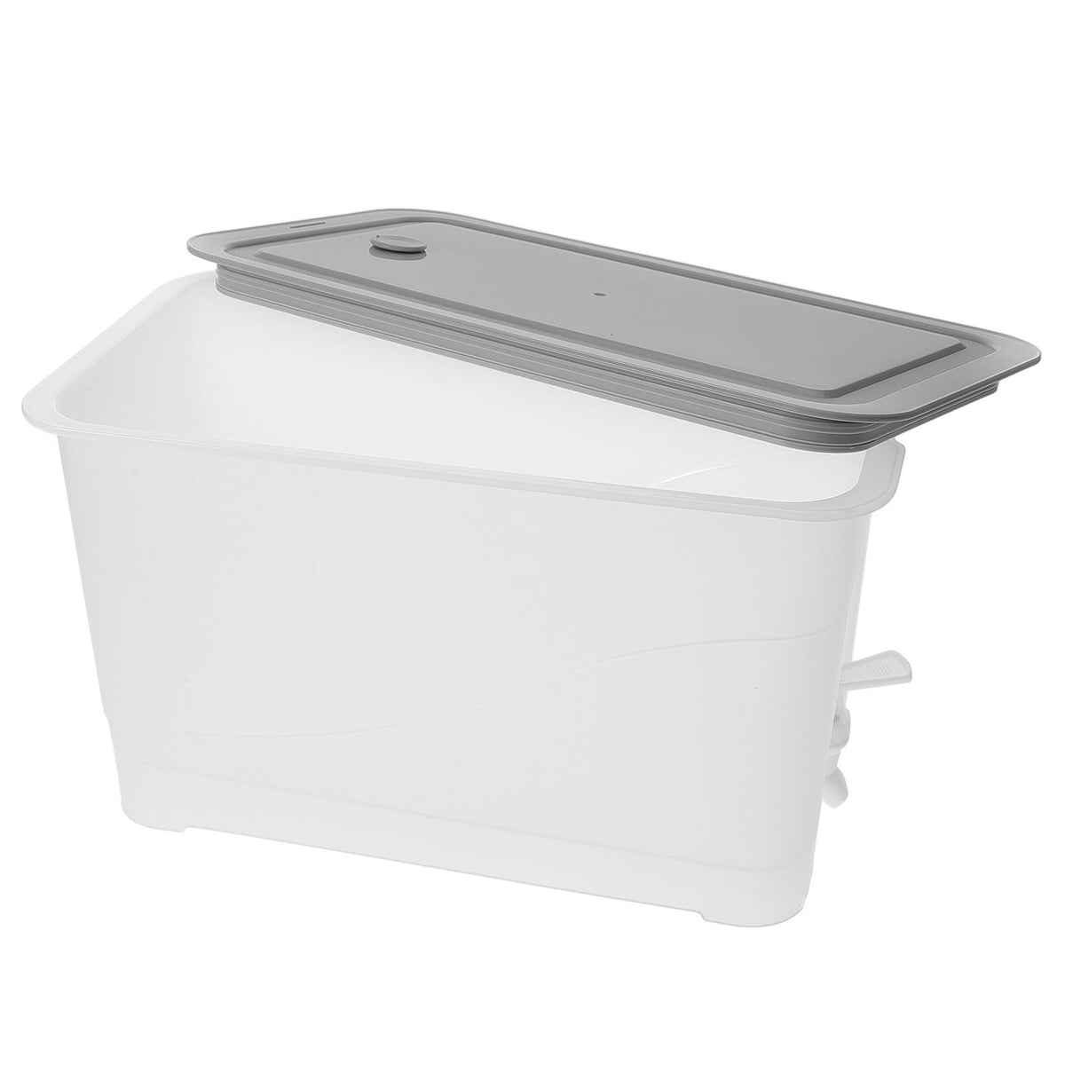 4L Cold Water Jug with Faucet Gray Plastic J94086