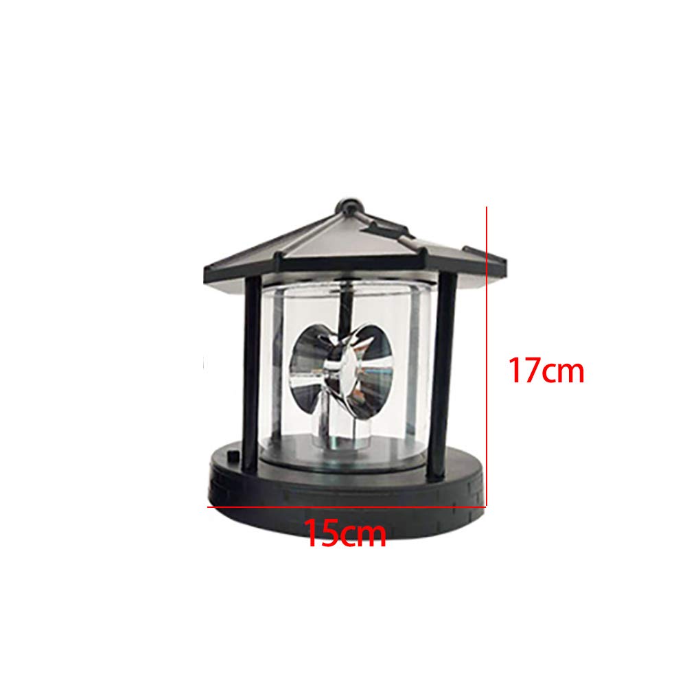 Solar Rotating Lighthouse Lamp R27951