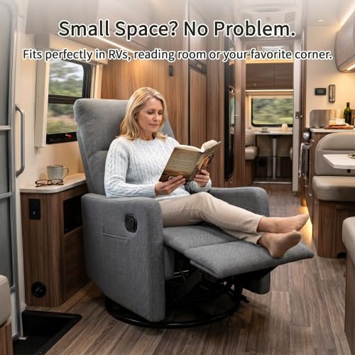 Manual Swivel Rocker Recliner Chair T507