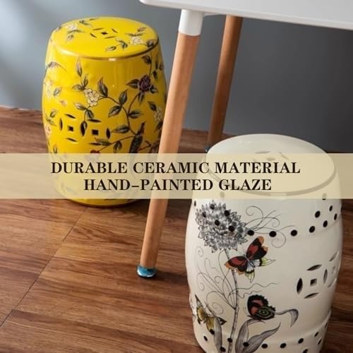 Chinese Style Glazed Decorative Ceramic Garden Stool B85303