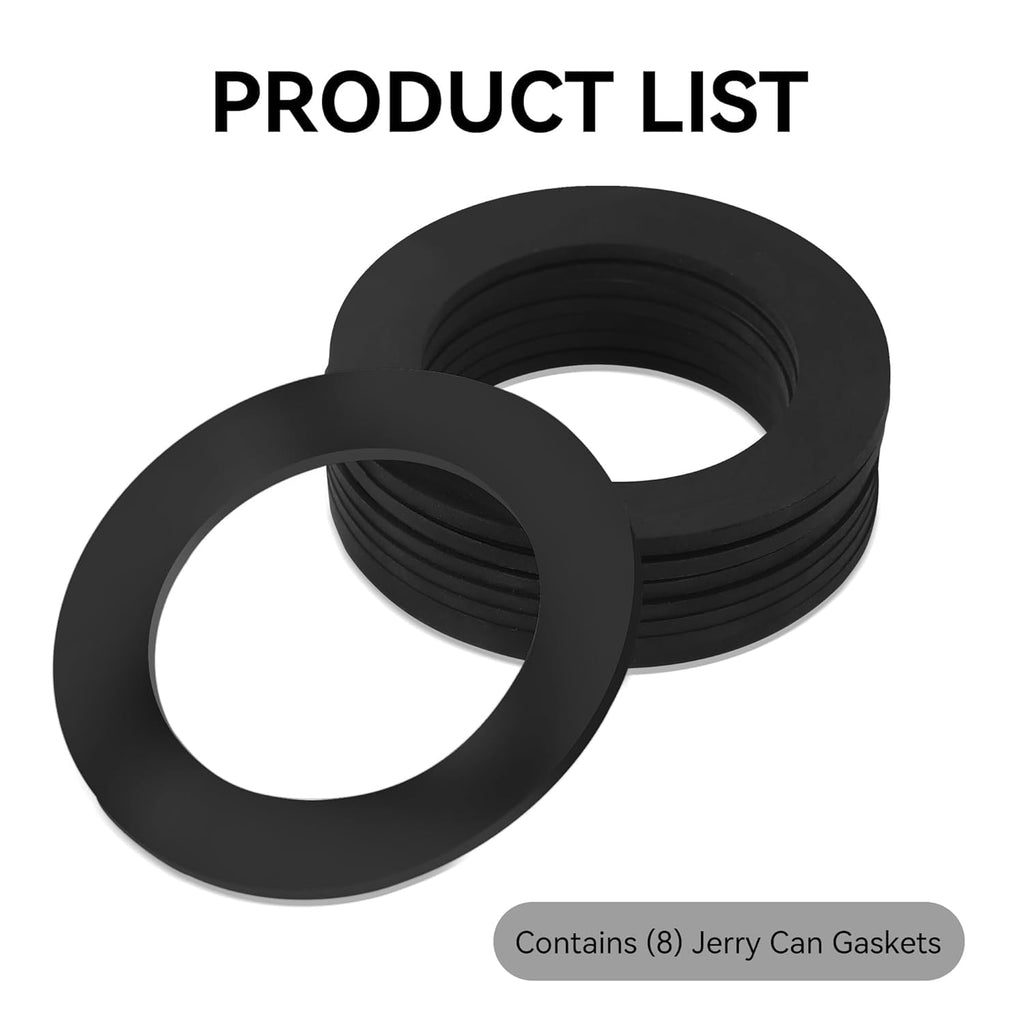 8 Pack Jerry Can Gaskets U1960