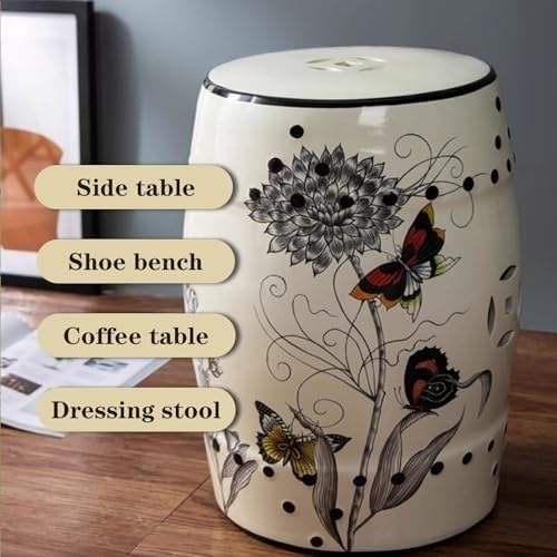 Chinese Style Glazed Decorative Ceramic Garden Stool B85303