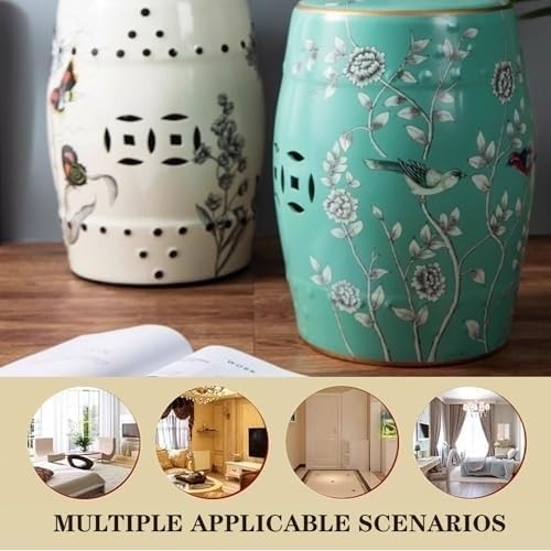 Chinese Style Glazed Decorative Ceramic Garden Stool B85303