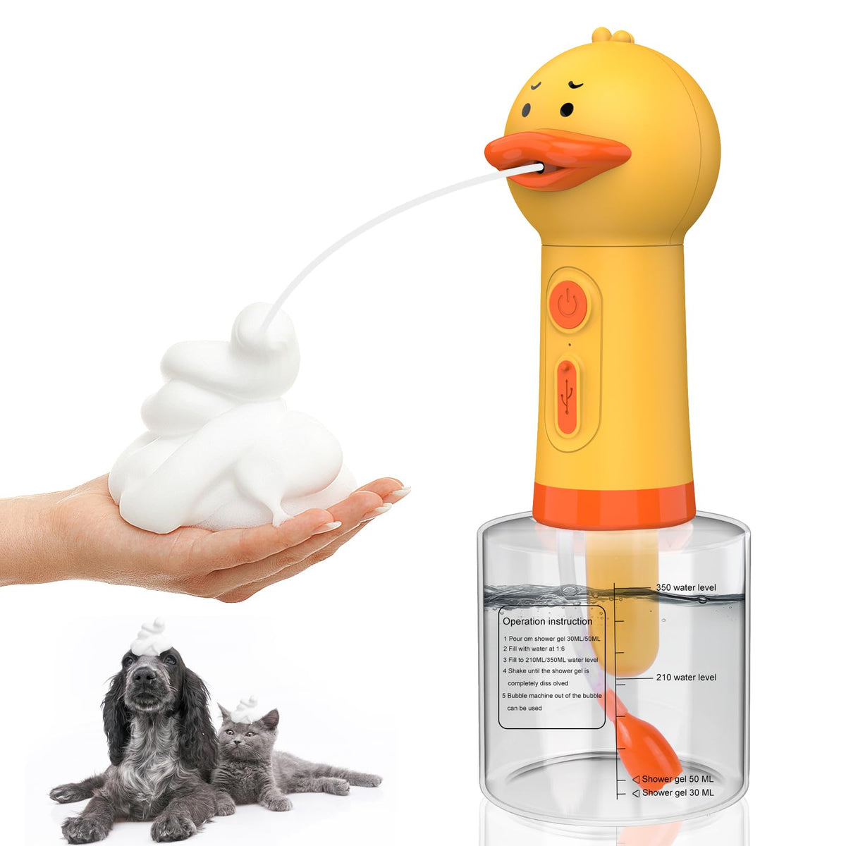 Electric Foaming Shampoo Dispenser L517718