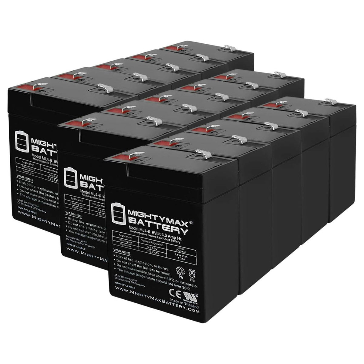 6V 4.5AH SLA Replacement Battery L858096