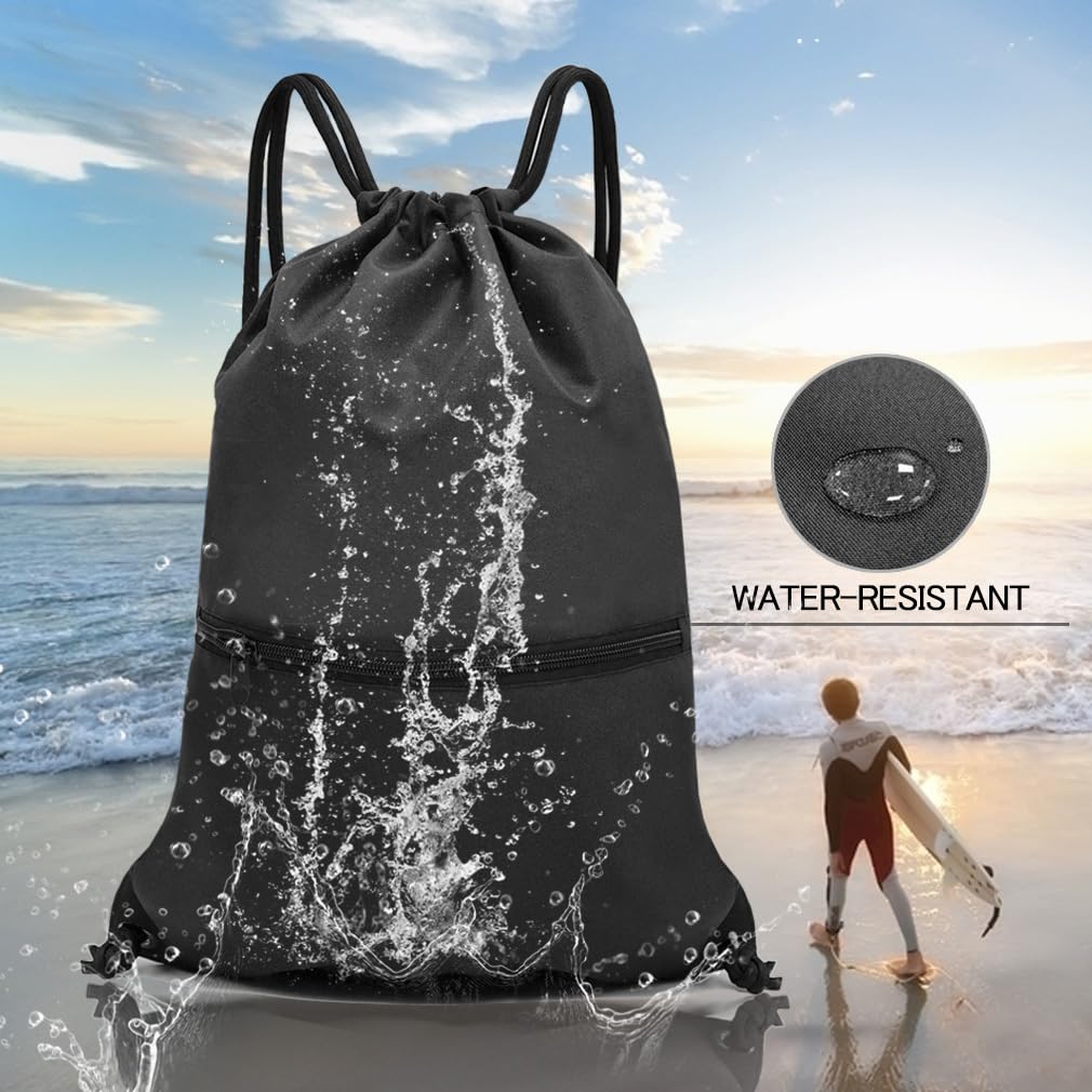 Drawstring Backpack Bag Sport Gym Sackpack F58106