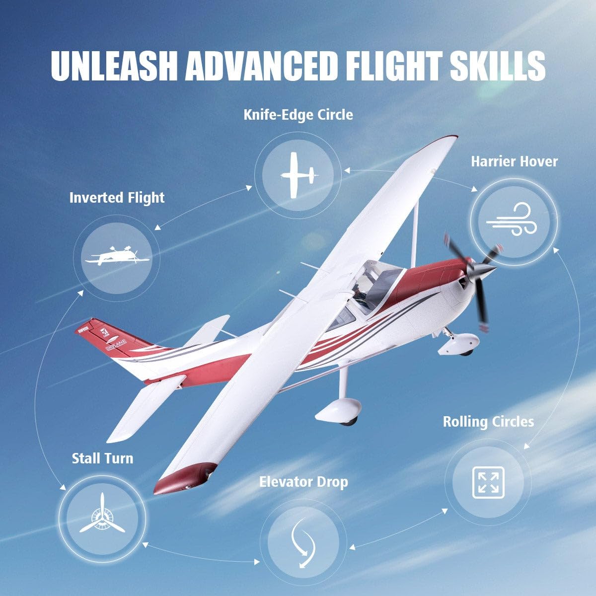 1500mm Cessna 182 Remote Control Airplane T434986