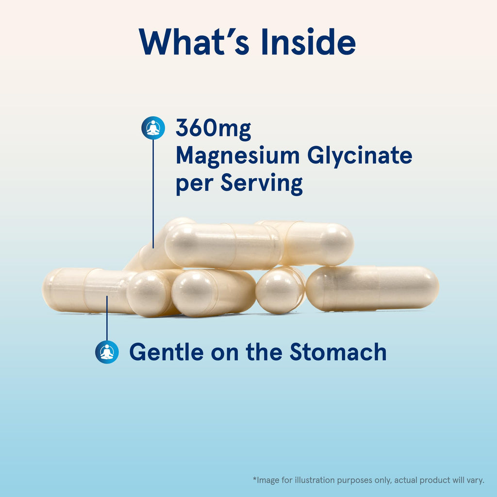 Magnesium Glycinate 90 Capsules K73319