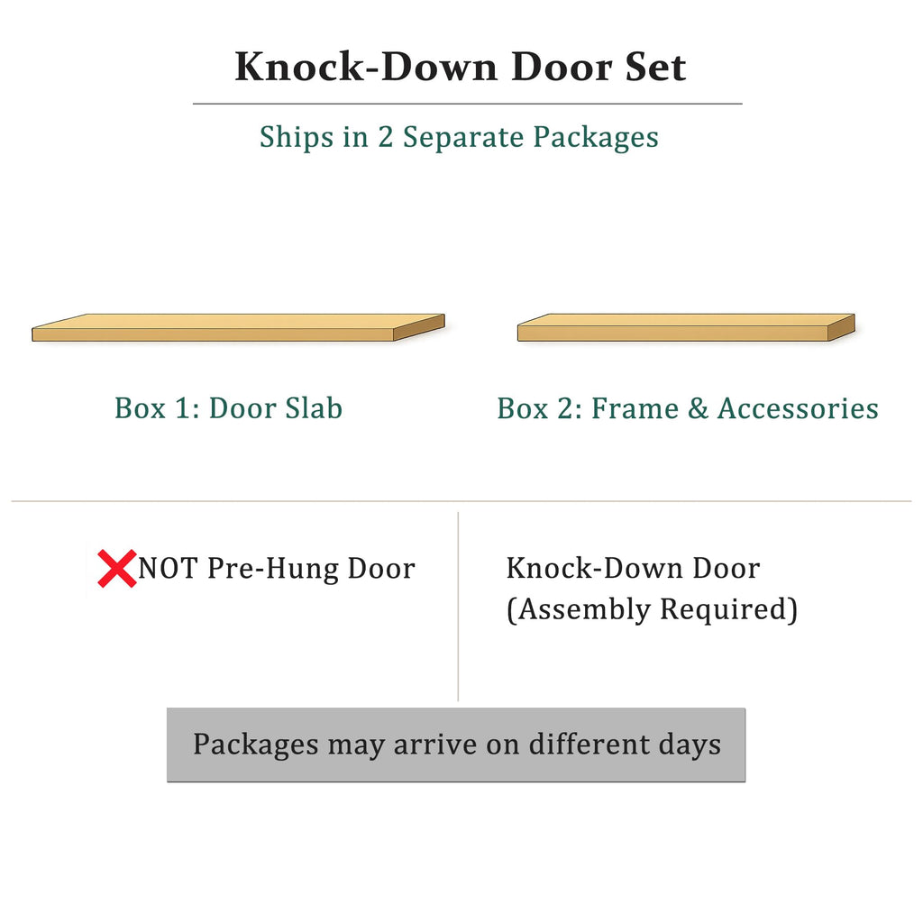 36 x 80 Black Fiberglass Entry Door U4274