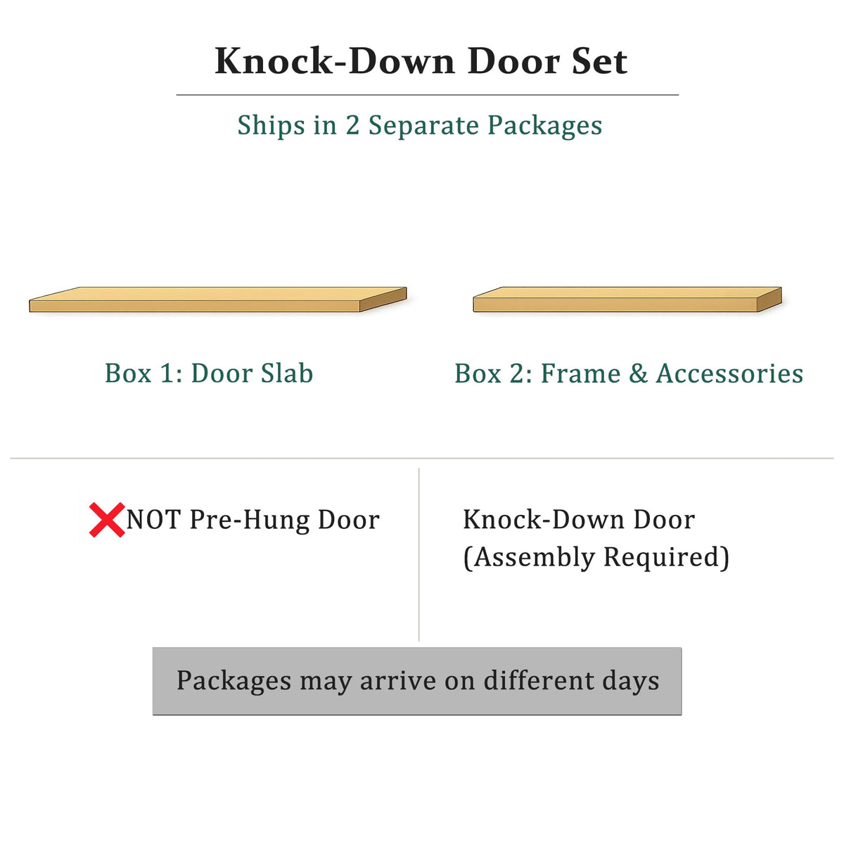 36 x 80 Black Fiberglass Entry Door U4274