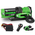 2500 lb. 12V Waterproof Synthetic Rope Electric Winch U2776
