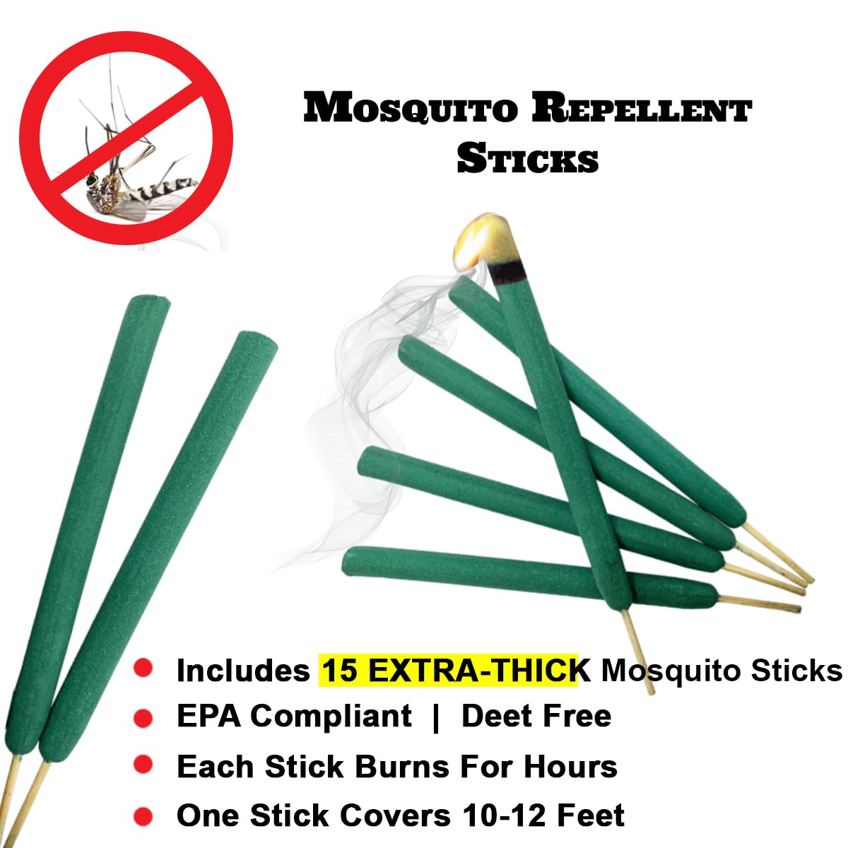 Mosquito Repellent Sticks 3 Pack T59952