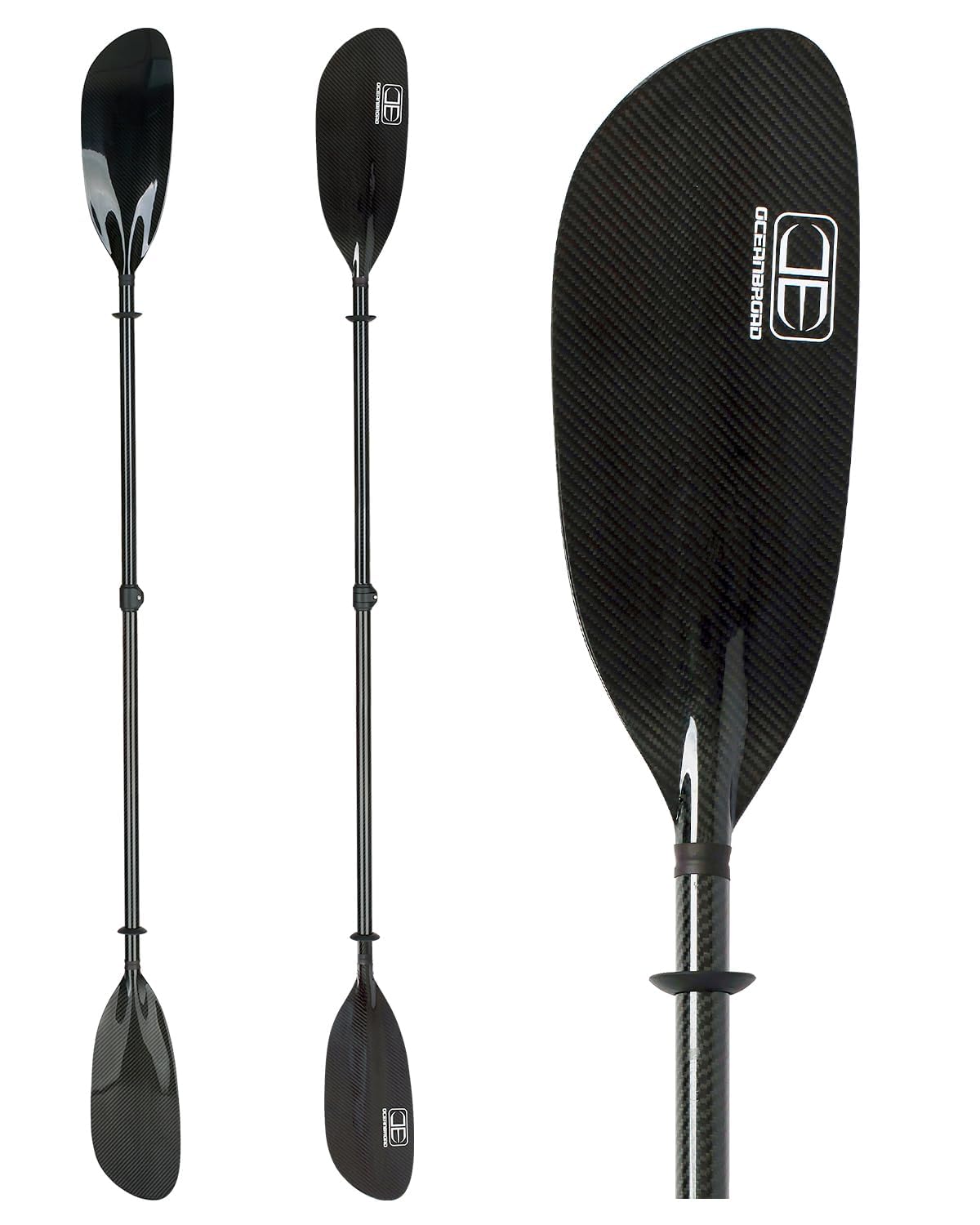 Full Carbon Fiber Adjustable Kayak Paddle Z715830
