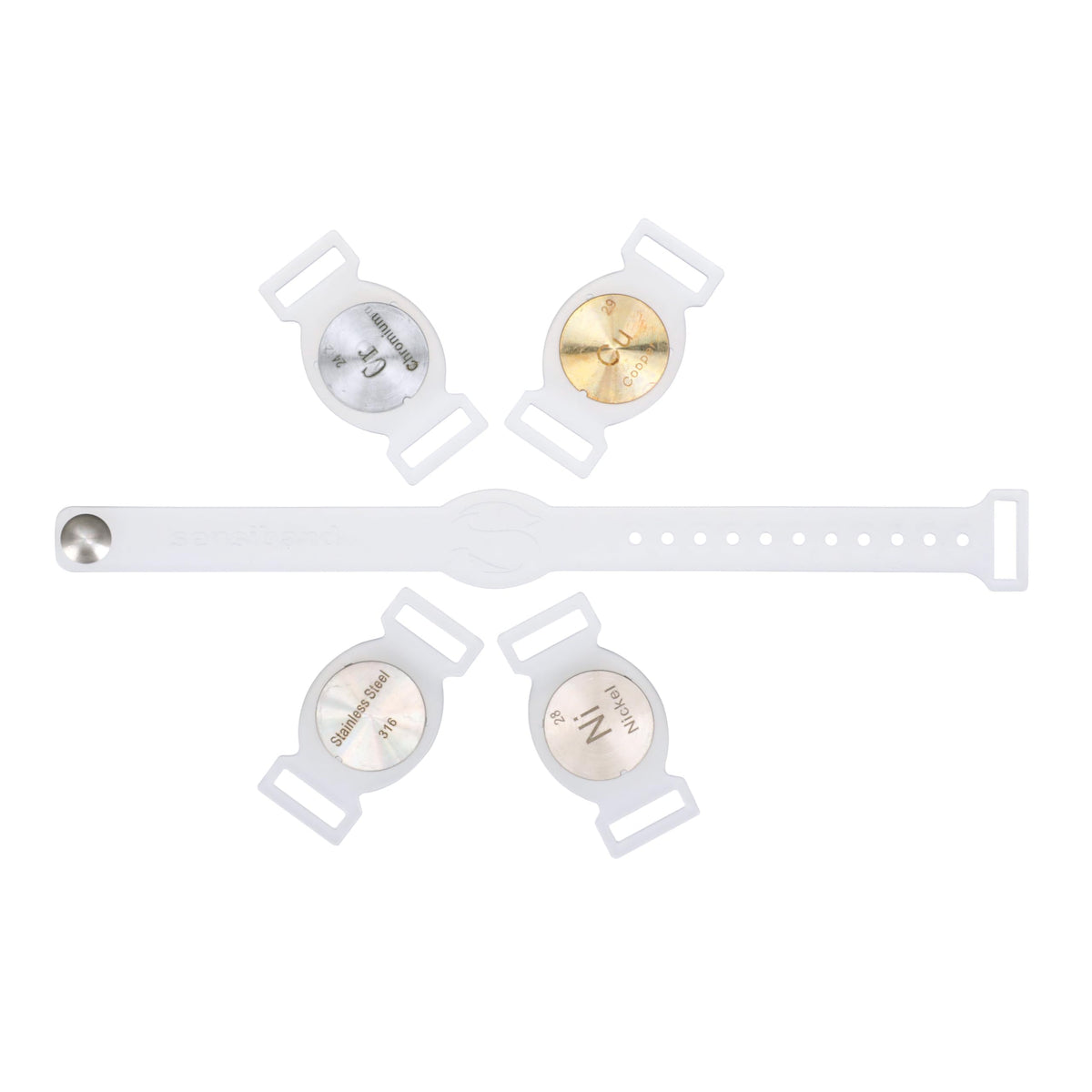 Metal Allergy Test Band for Piercings and Jewelry K6759