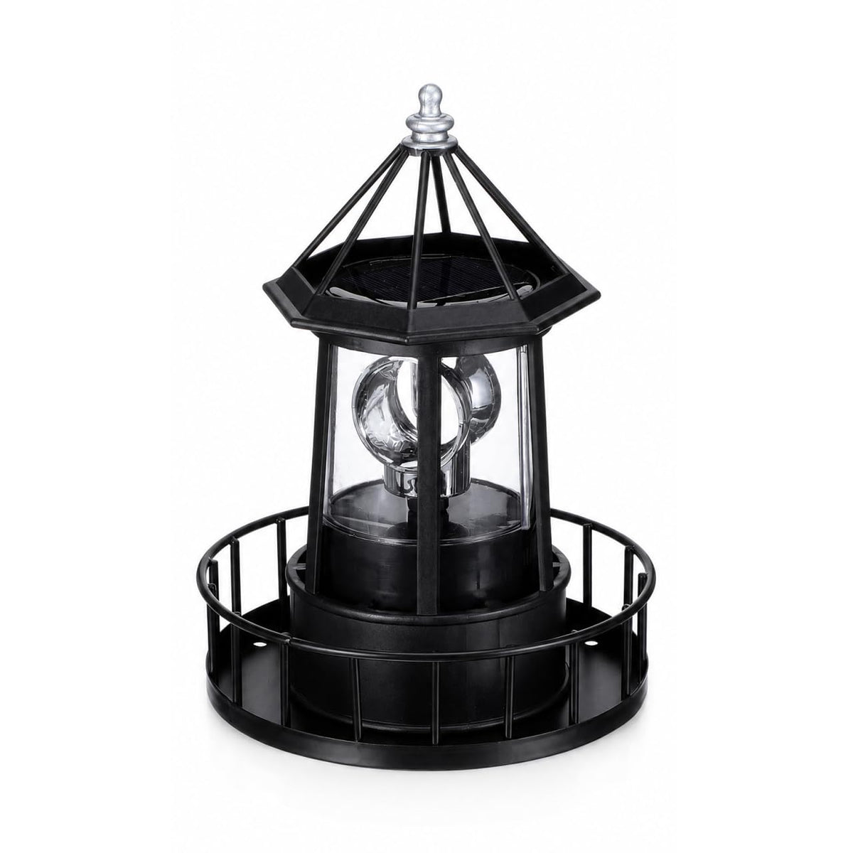 Solar Revolving Lighthouse Light B74141