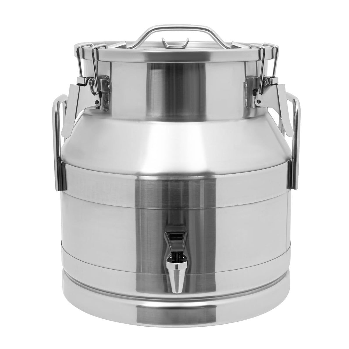 20L Stainless Steel Milk Bucket with Spigot V134