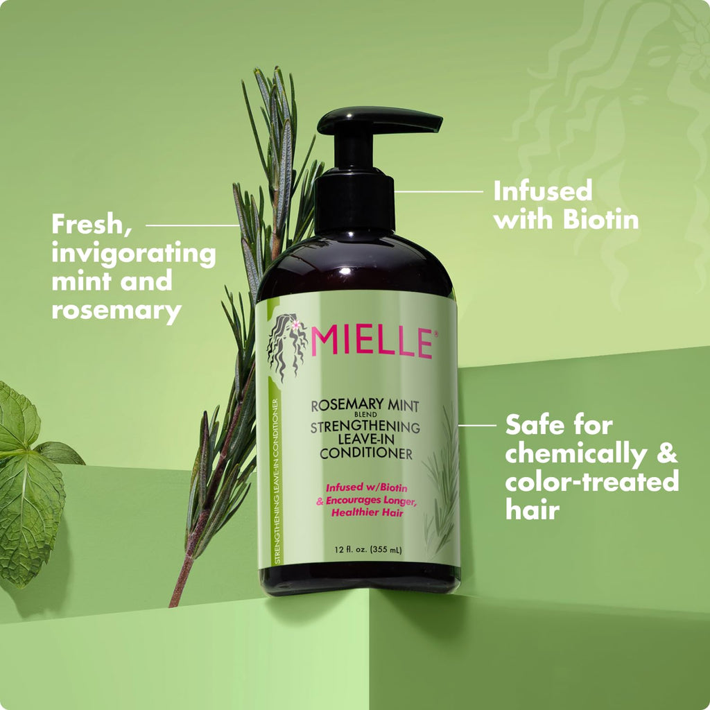 Rosemary Mint Strengthening Leave In Conditioner 12 Oz X232