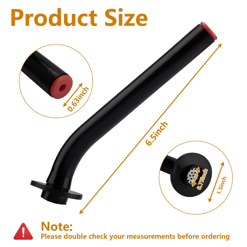 Gas Can Spout with Rubber Stopper H8754