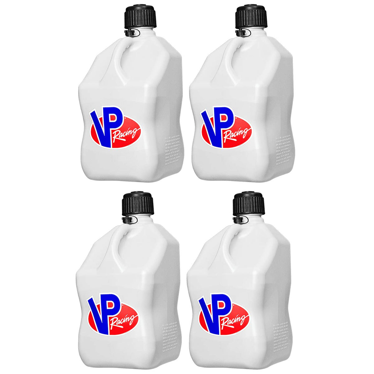 White Square Motorsport Container 5 Gallon 4 Pack A249728