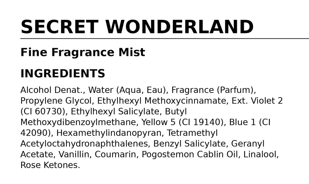 Fine Fragrance Mist 8 oz K56097