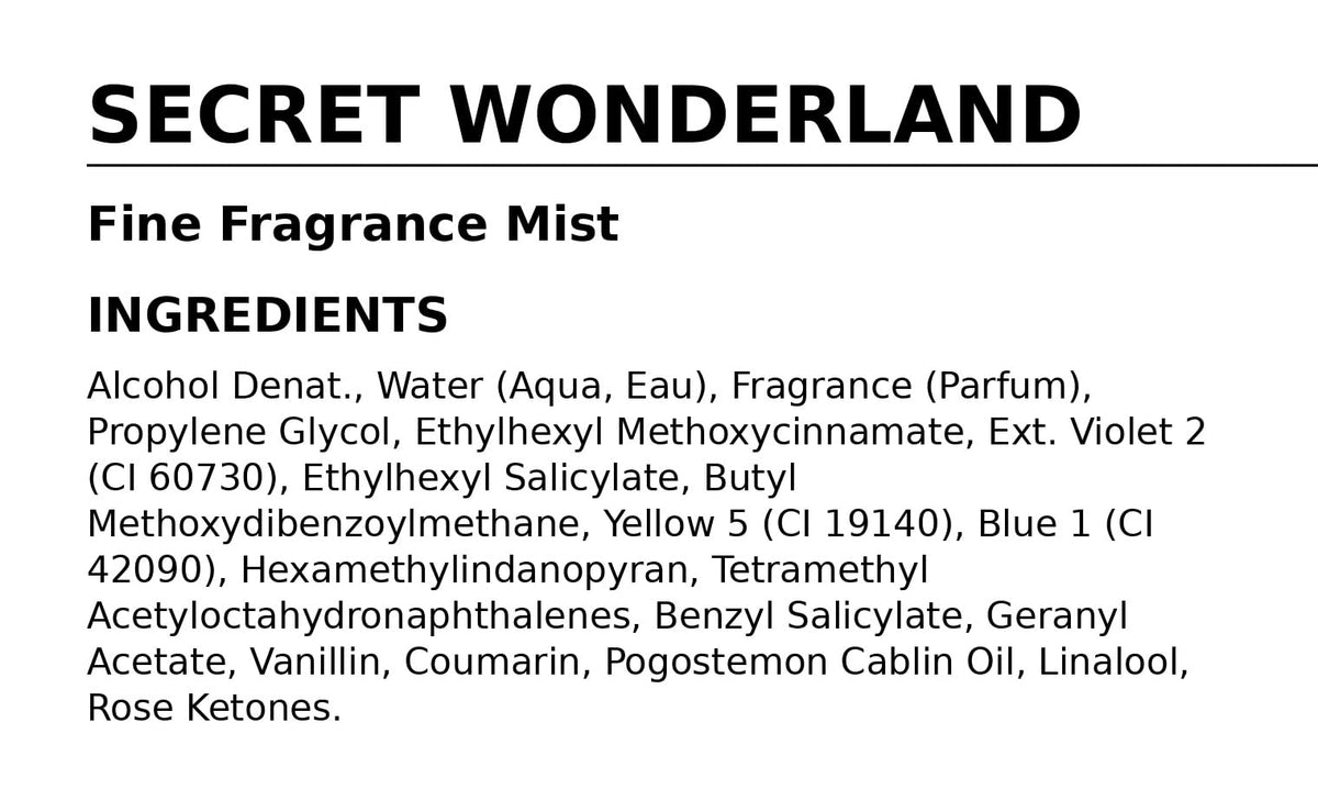 Fine Fragrance Mist 8 oz K56097