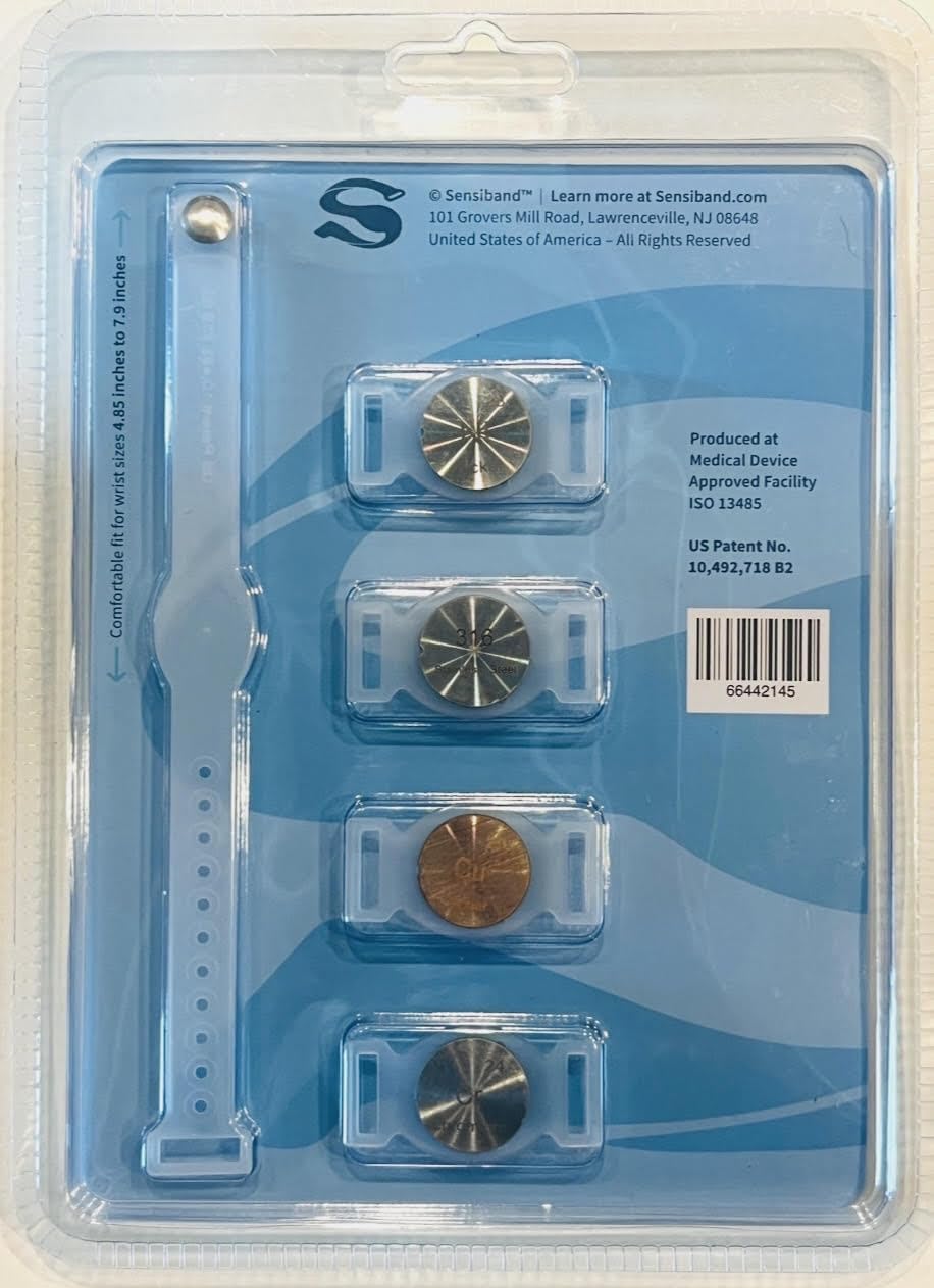 Metal Allergy Test Band for Piercings and Jewelry K6759