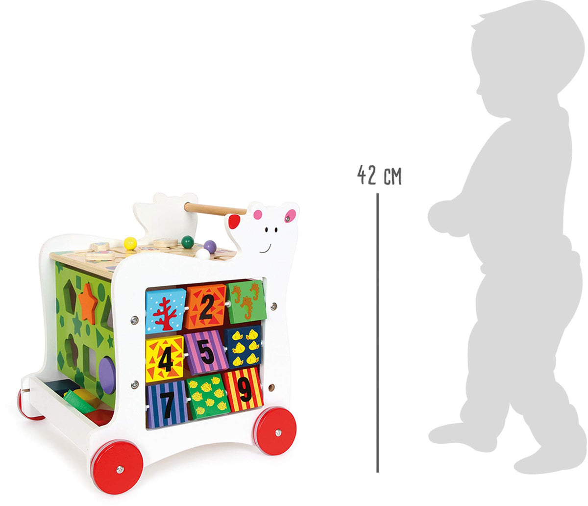 Wooden Baby Walker Y358