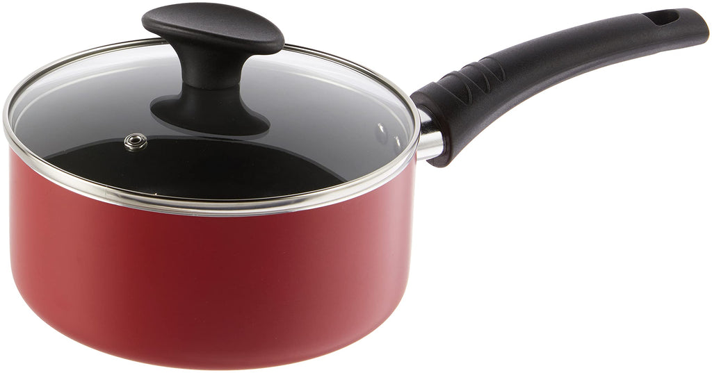 12 Piece Nonstick Red Cookware Set F348308