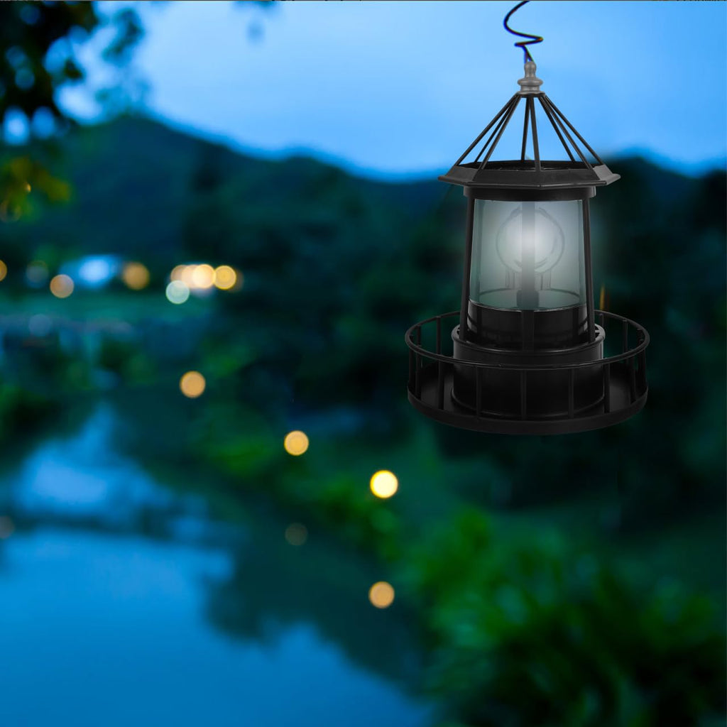 Solar Revolving Lighthouse Light B74141