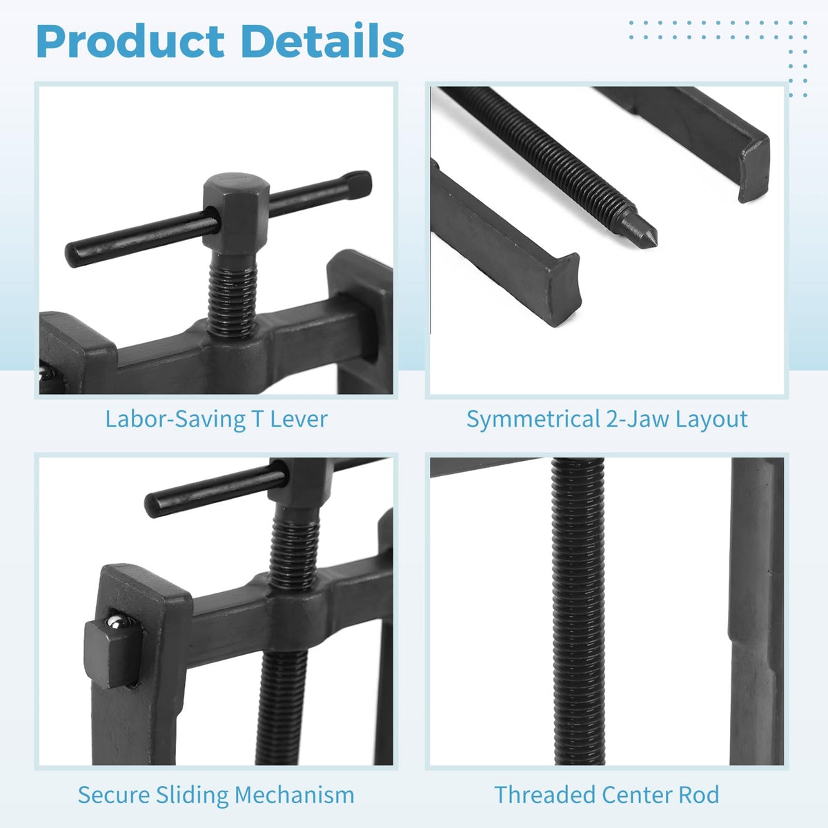 4 PCS 2 Jaw Gear Puller J13463