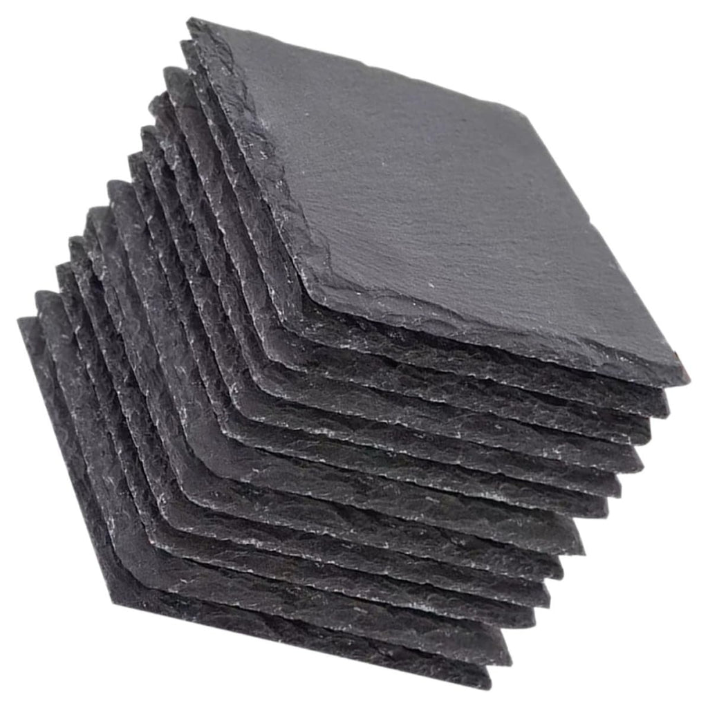 12pcs Natural Coasters K8936