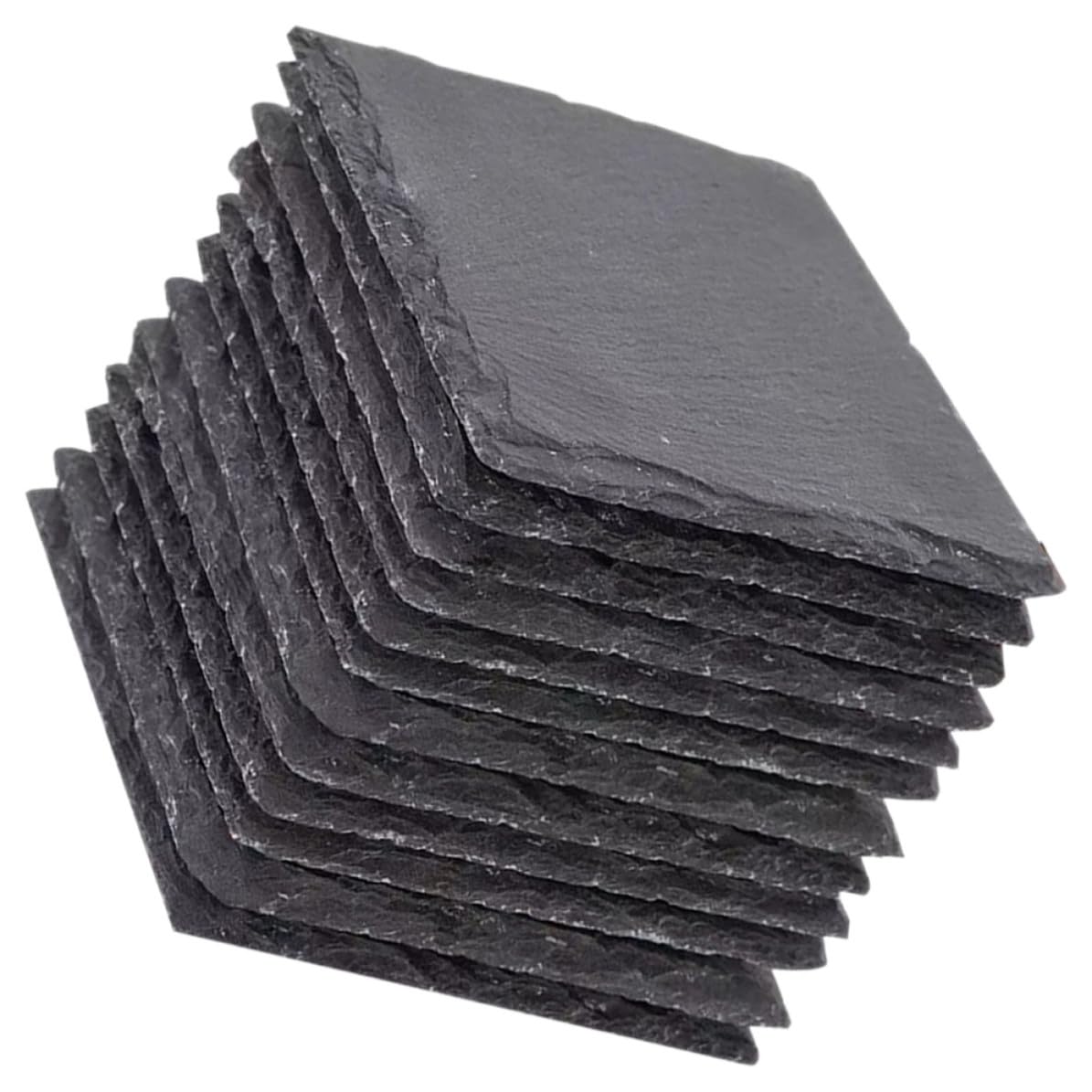 12pcs Natural Coasters K8936