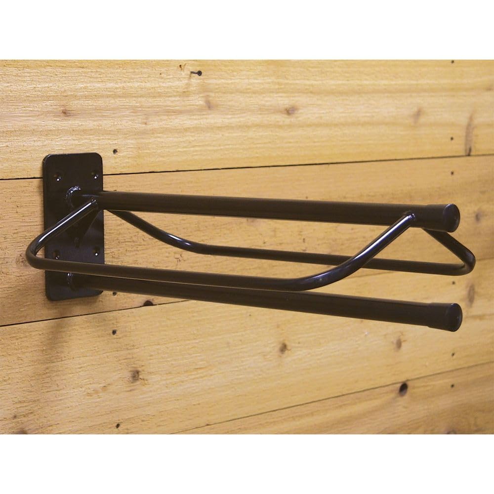 Heavy-Duty Wall Mount Saddle Rack with Pad Bar H57082