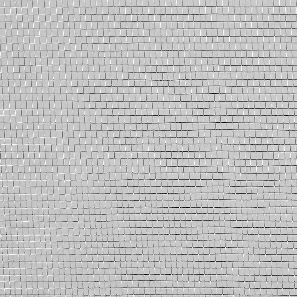 Aluminum Mesh Screen Roll 39.4x196.9 Inches Silver X12345