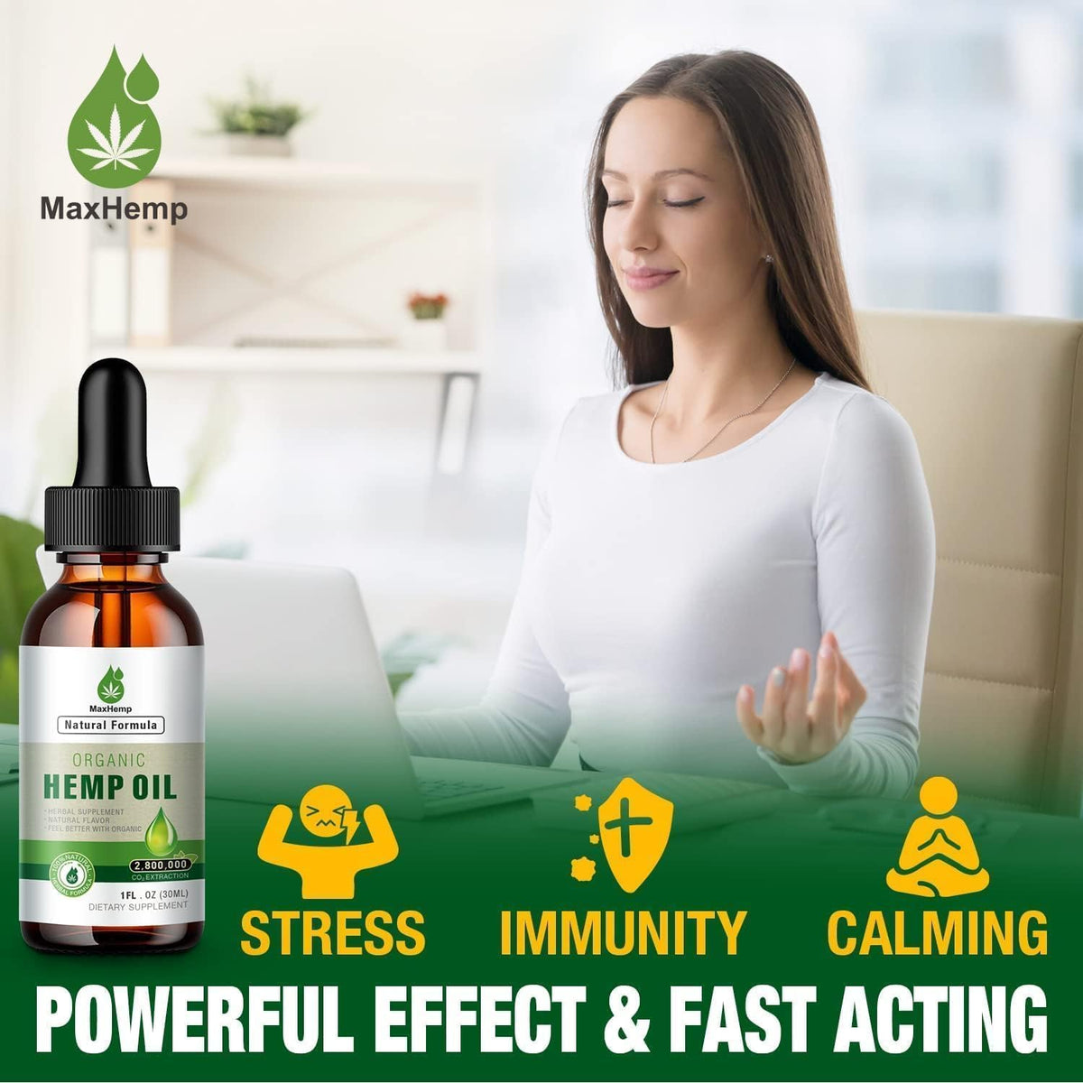 Organic Hemp Oil Tincture K55365