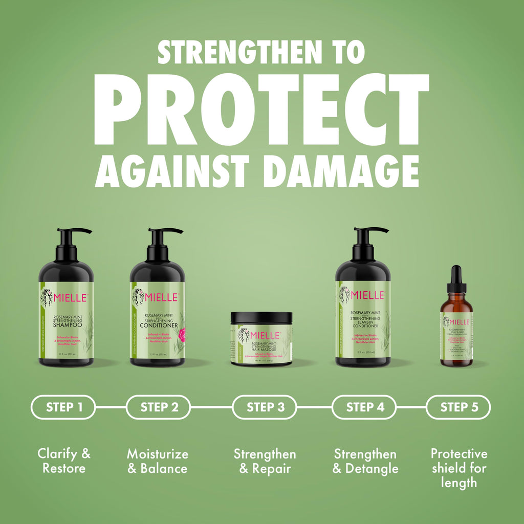Rosemary Mint Strengthening Leave In Conditioner 12 Oz X232