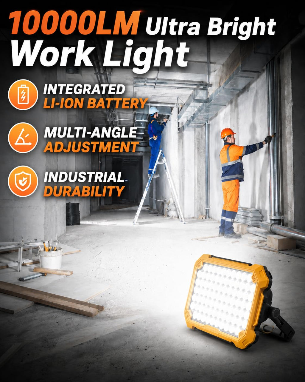 Rechargeable Magnetic LED Work Light I5721