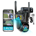 Dual Lens WiFi Security Camera Outdoor C829