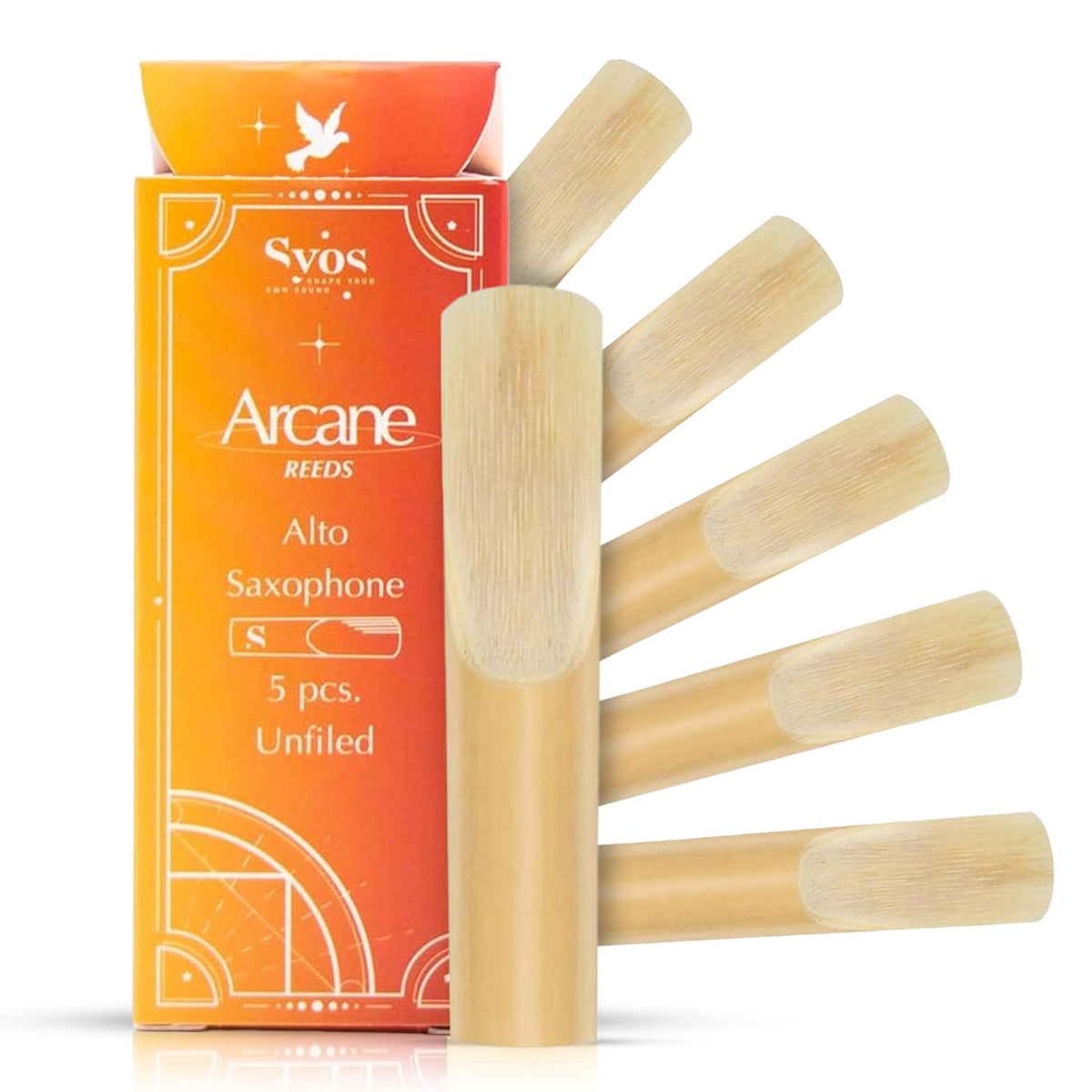 Alto Saxophone Reeds 2.5 French Cane Box of 5 C245915