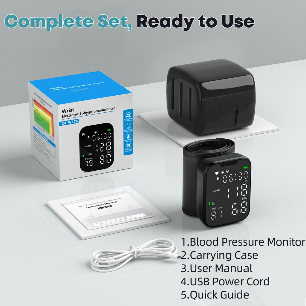Wrist Blood Pressure Monitor E431