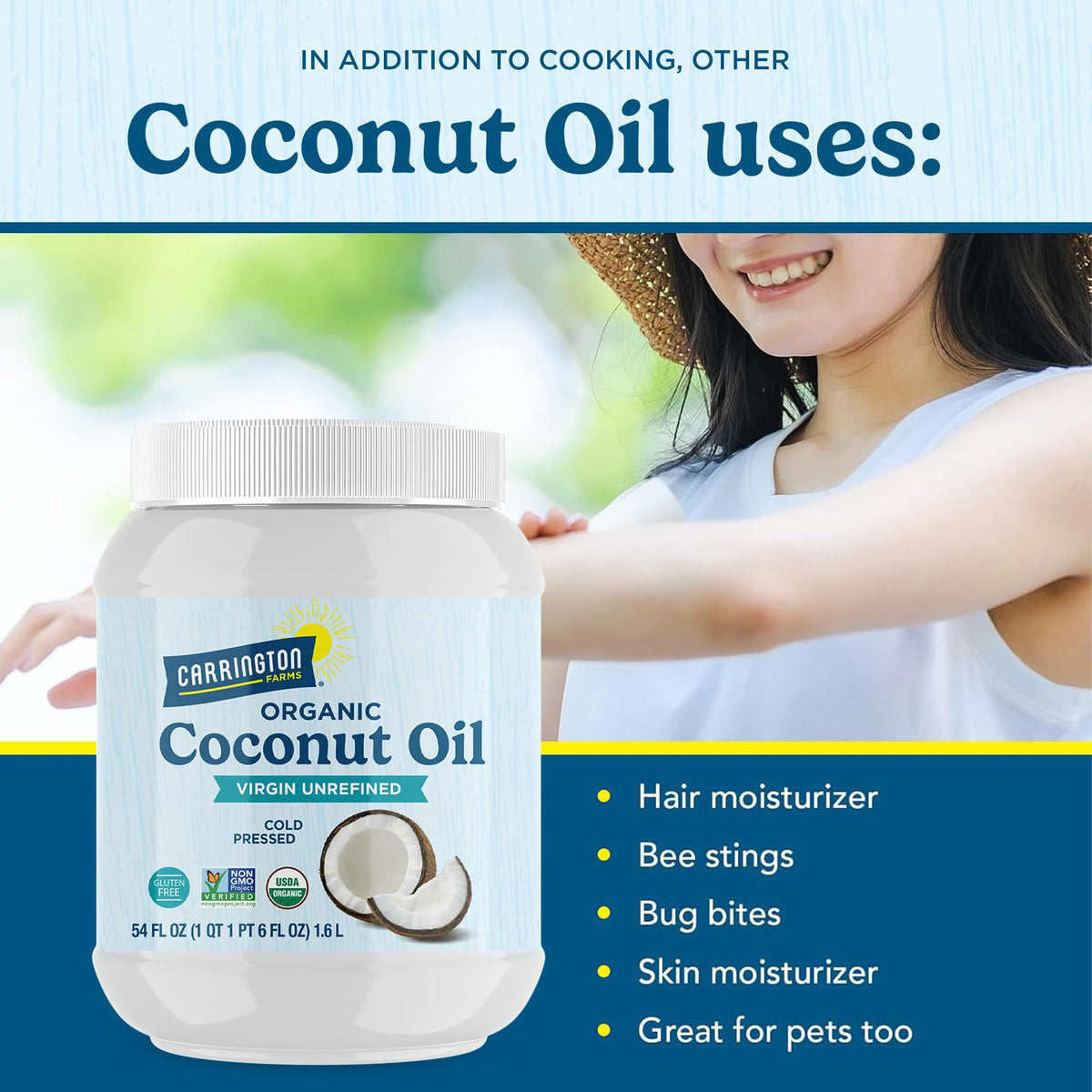 Organic Refined Coconut Oil 54 fl oz K991