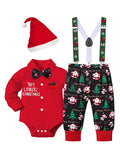 Baby Boy Christmas Outfit 3PCS Set G799