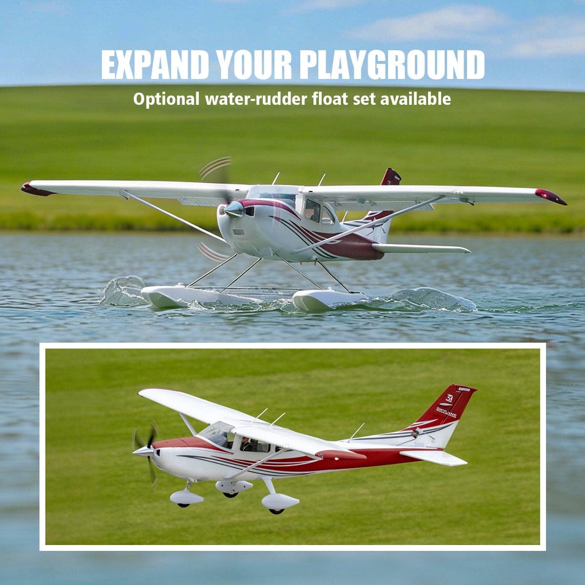 1500mm Cessna 182 Remote Control Airplane T434986