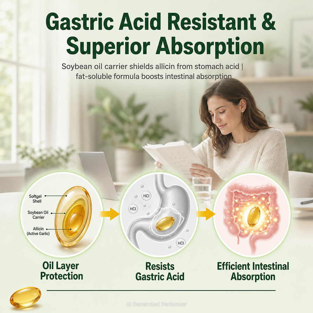 Odorless Garlic Oil Softgels, 60 Softgels C89672