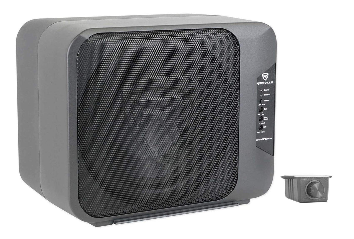 Dual 10.5" Powered Car Subwoofer S63771