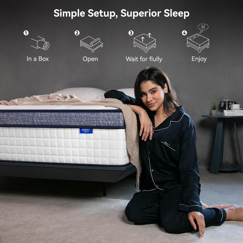 10 inch Cooling Hybrid Full Size Mattress N859