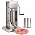 Stainless Steel 7Lbs/3L Vertical Sausage Stuffer Y368656