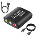 RCA to HDMI AV to HDMI Composite Converter with 3.3ft HDMI Cable R5201