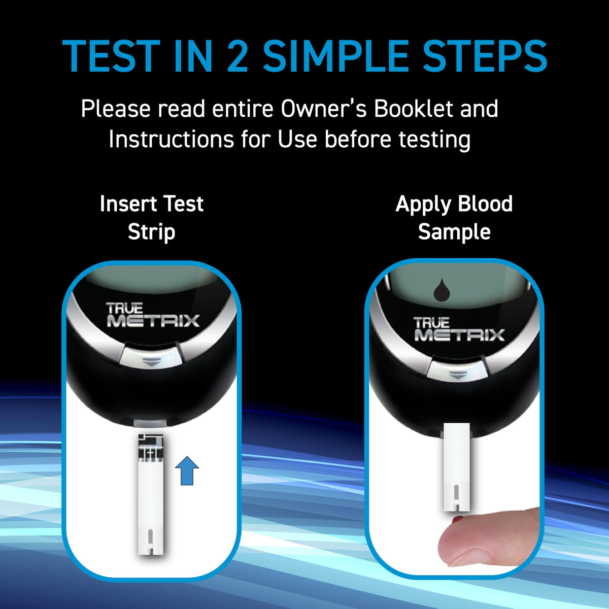 Blood Glucose Test Strips, 100 Count F85836